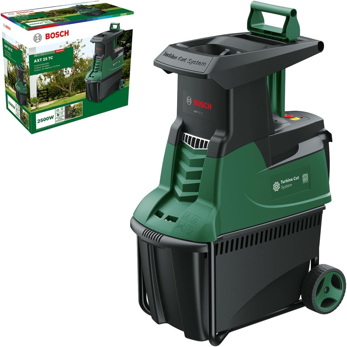 Bosch, Escarificador, 45 mm, 2500 W, 90 dB, 53 L, 30,5 kg, 10,5 kg, madeira, Natural, para uso diário