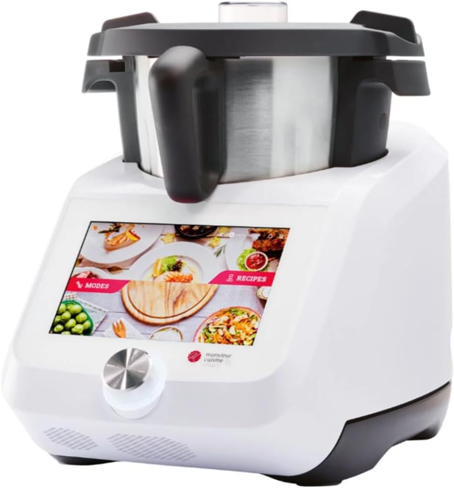 Robô de cozinha, FITNMORE, 1200 W, 5 kg, 1050 W, 1000 W, 125 a, 37 a, com temporizador, com ecrã tátil, com controlo por aplicação, Multicolor
