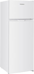 Frigorífico combinado, Corbero, 206 L, 169 L, 37 L, 142,6 cm, 55,5 cm, 2,4 kg, com gavetas, com prateleiras, com rodas, vidro, Branco, para uso diário