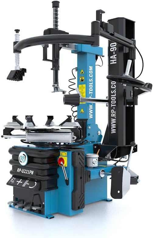 Máquina de montagem de pneus, RP-TOOLS, RP-R-U221PN-400V2S, com rodas, Mehrfarbig, para uso diário