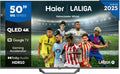Televisor portátil, Haier, QLED, 9,8 kg, com iluminação LED, Prateado, para a sala