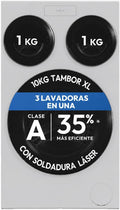 Máquina de lavar roupa, CANDY, 410CBL9-37, 1 kg, 65 kg, classe energética A, tecido, Multicolor, para uso diário