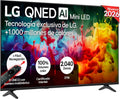LG, Televisor portátil, 55QNED70B6C, 12,7 kg, com iluminação LED, Multicolor, para a sala