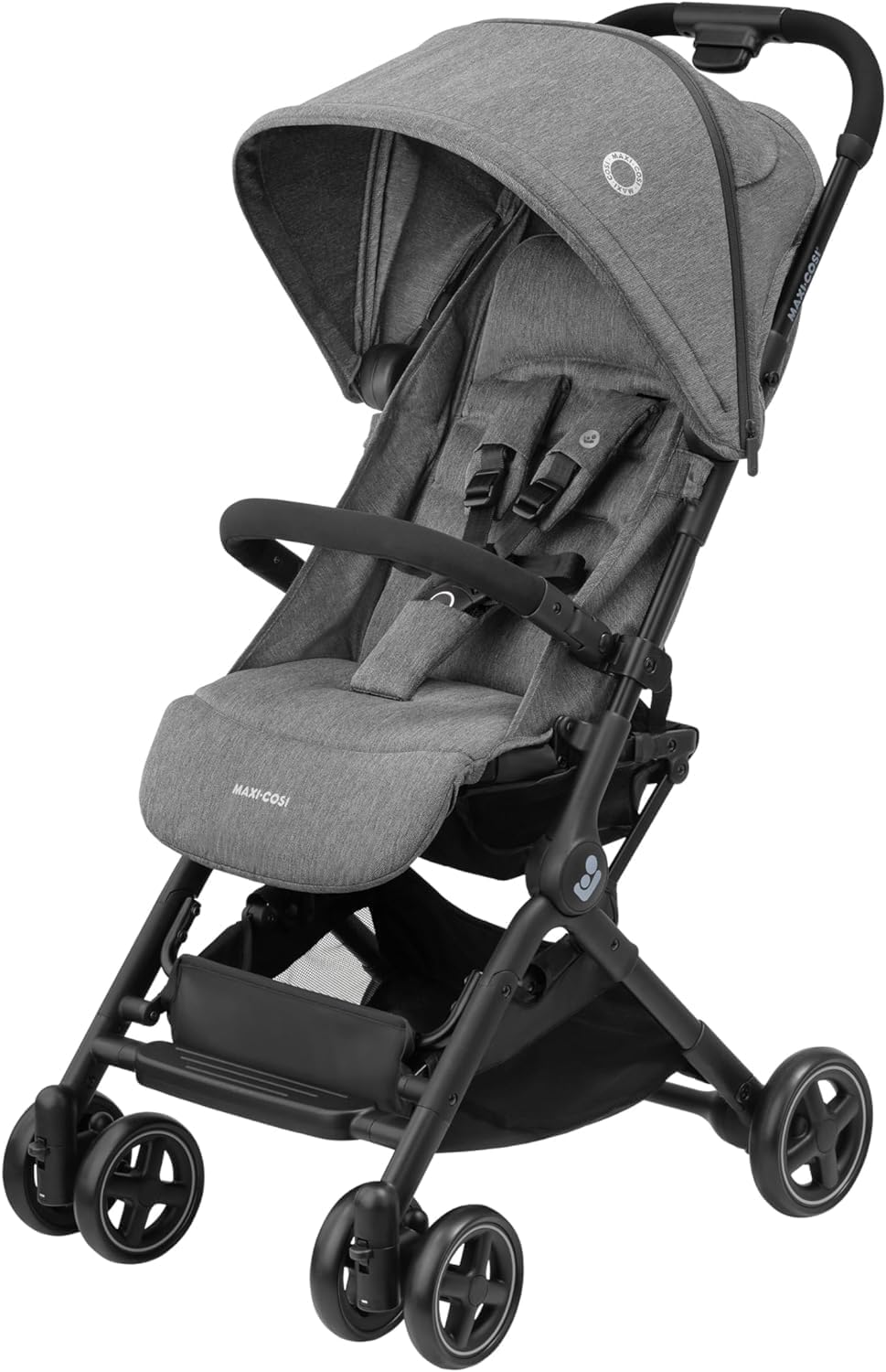 Bicicleta, Maxi-Cosi, Lara2, 22 kg, 6,4 kg, 51 × 50 × 26 cm, tecido, Cinzento, para uso diário