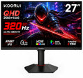 Monitor, KOORUI, HDR400, 75 × 75mm, Mehrfarbig, para uso diário