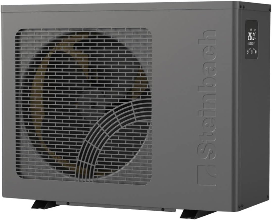 Bomba, STEINBACH, 049402Z, 50.000 l, 9 kW, 9.000 W, 5 g, 5.800 W, com controlo por aplicação, aço, Mehrfarbig, para uso diário