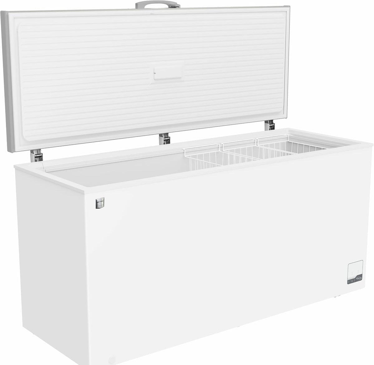 Arca congeladora, METRO Professional, Gefriertruhe, 700 L, 125 W, 45 dB, 94,5 cm, 76,94 kg, com rodas, Branco, para uso diário