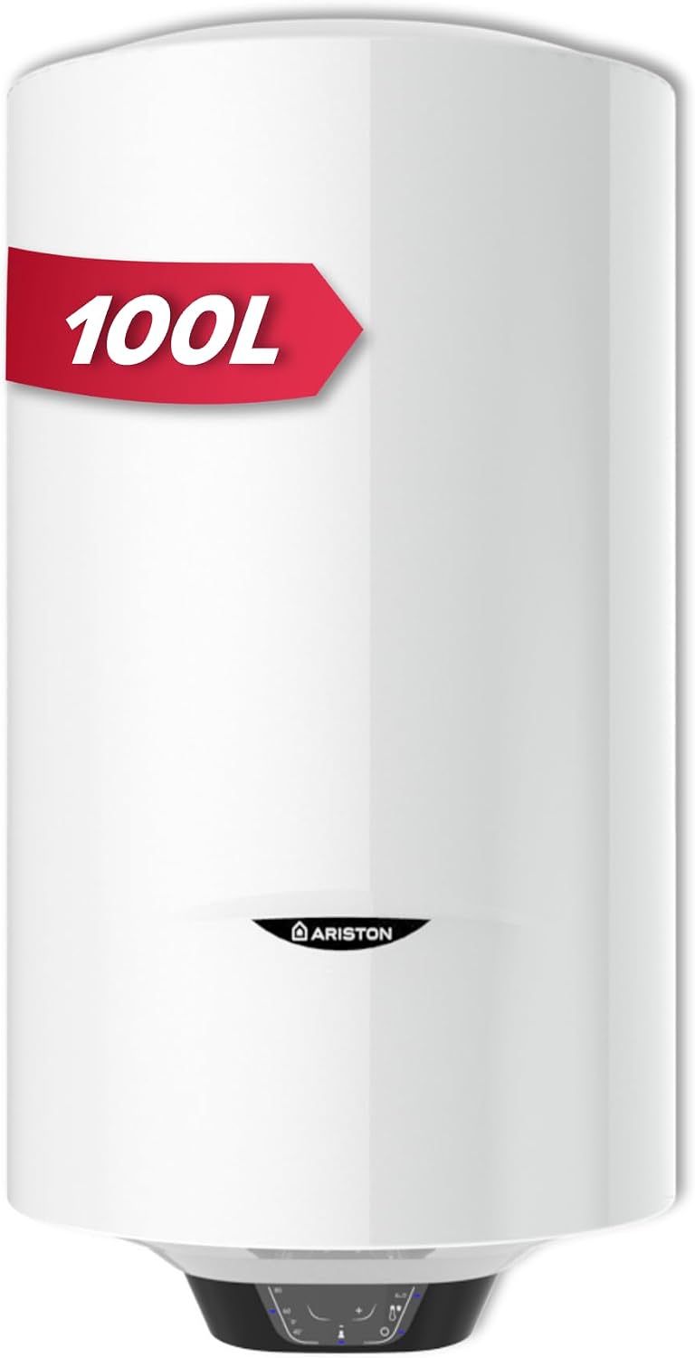 Aquecedor elétrico, Ariston, PRO1, 100 L, 450 mm, Classe B, Classe C, com iluminação LED, aço, Multicolor, para uso diário