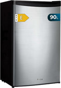 Cecotec, Minifrigorífico, 91 L, 83 cm, 47 cm, regulável, com prateleiras, Preto, para uso diário