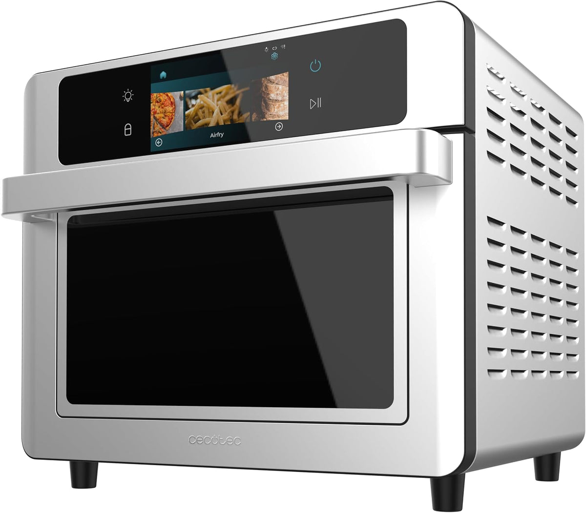 Cecotec, Forno de convecção, 30 L, 1700 W, com ecrã tátil, com controlo por aplicação, Multicolor, para a cozinha