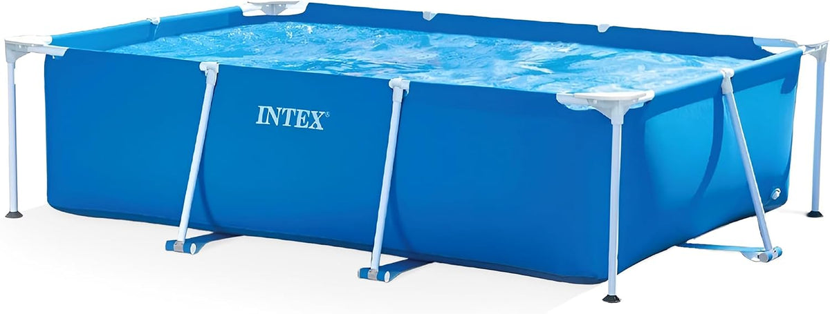 Piscina desmontável, Intex, 28272NP, 75 cm, 3.834 L, 300 × 200 × 75 cm, aço, Azul, para jardim e exterior