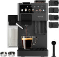Cecotec, Máquina de café, 1400 W, 40 g, 1.6 L, 300 ml, com ecrã tátil, aço inoxidável, aço, Prateado, para a cozinha