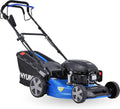 Corta-relva, HYUNDAI, Benzin, 3.9PS, 46 cm, 65L, 2.9 kW, dobrável, regulável, com rodas, Mehrfarbig, para utilização no exterior
