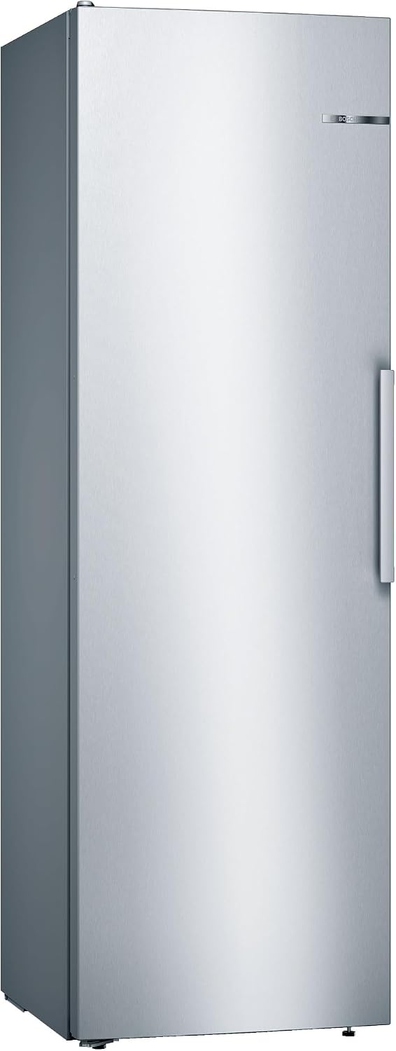 Bosch, Frigorífico combinado, KSV36FIEP, 346 L, 39 dB, com iluminação LED, com gavetas, aço, vidro, Multicolor, para uso diário