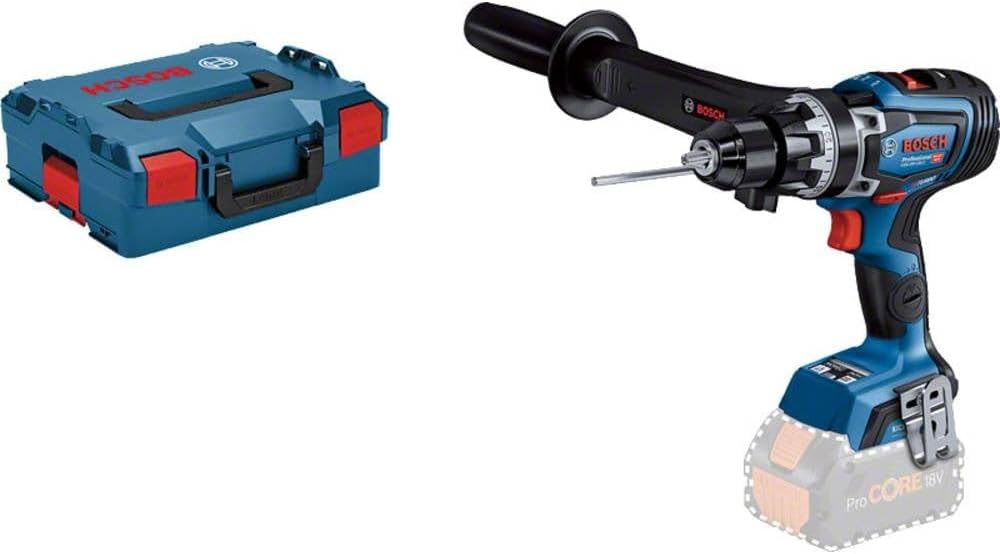 Berbequim aparafusador, Bosch Professional, 18V, com bateria, com carregador, Mehrfarbig, para trabalhos de manutenção