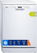 Máquina de lavar loiça, Balay, 3VS5032BP, 60 cm, 45,1 kg, 84,5 × 60 × 60 cm, regulável, com iluminação LED, com prateleiras, Branco, para uso diário