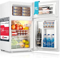Minifrigorífico, FOHERE, 90L, 43 dB, 64L, 26L, 80L, altura regulável, regulável, Branco, para uso diário