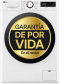 LG, Máquina de lavar roupa, F4WR6011A0W, 11 kg, 1400 rpm, com comando à distância, com controlo por aplicação, aço inoxidável, aço, Branco