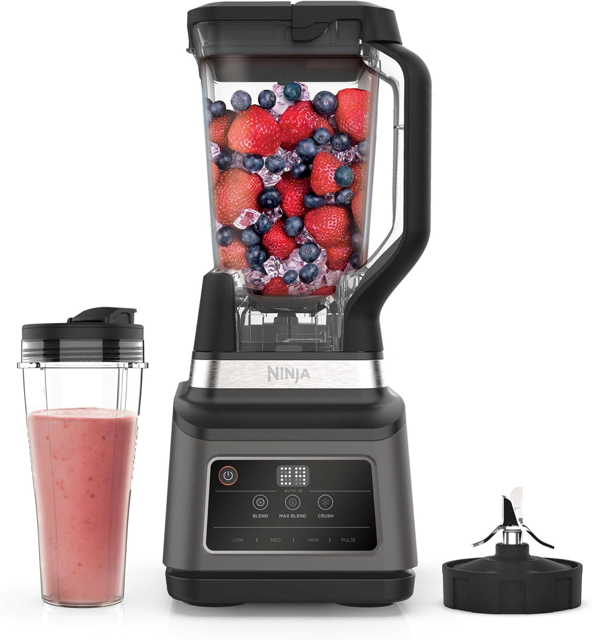 Liquidificador, Ninja, 1 L, 1200 W, Preto, para a cozinha