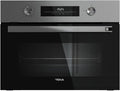 Forno de encastre, Teka, 45 × 60 cm, 45 L, com iluminação LED, aço inoxidável, aço, Prateado, para a cozinha