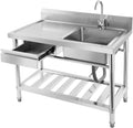 Artigo para casa, Brride, 100 × 60 × 80cm, altura regulável, regulável, aço inoxidável, aço, Prateado, para uso diário