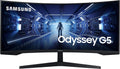 Samsung, Monitor, Gaming, 34 ', com rodas, Preto, para uso diário