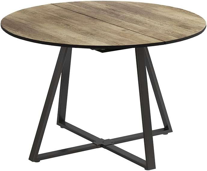 Mesa de jantar, Vicco, Esstisch, 120 cm, 160 × 120 cm, 160 cm, aço, painel de madeira, Preto, para uso diário