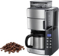 Máquina de café, Russell Hobbs, Filterkaffeemaschine, 1,25 l, 25l, 250g, com temporizador, com função de autolimpeza, aço inoxidável, aço, Mehrfarbig